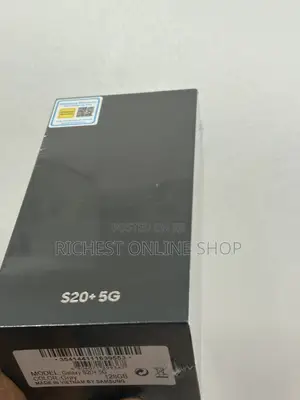 New Samsung Galaxy S20+ 5G 128 GB Black