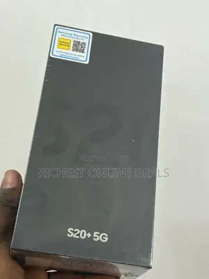 New Samsung Galaxy S20+ 5G 128 GB Black