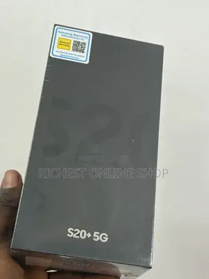 New Samsung Galaxy S20+ 5G 128 GB Black