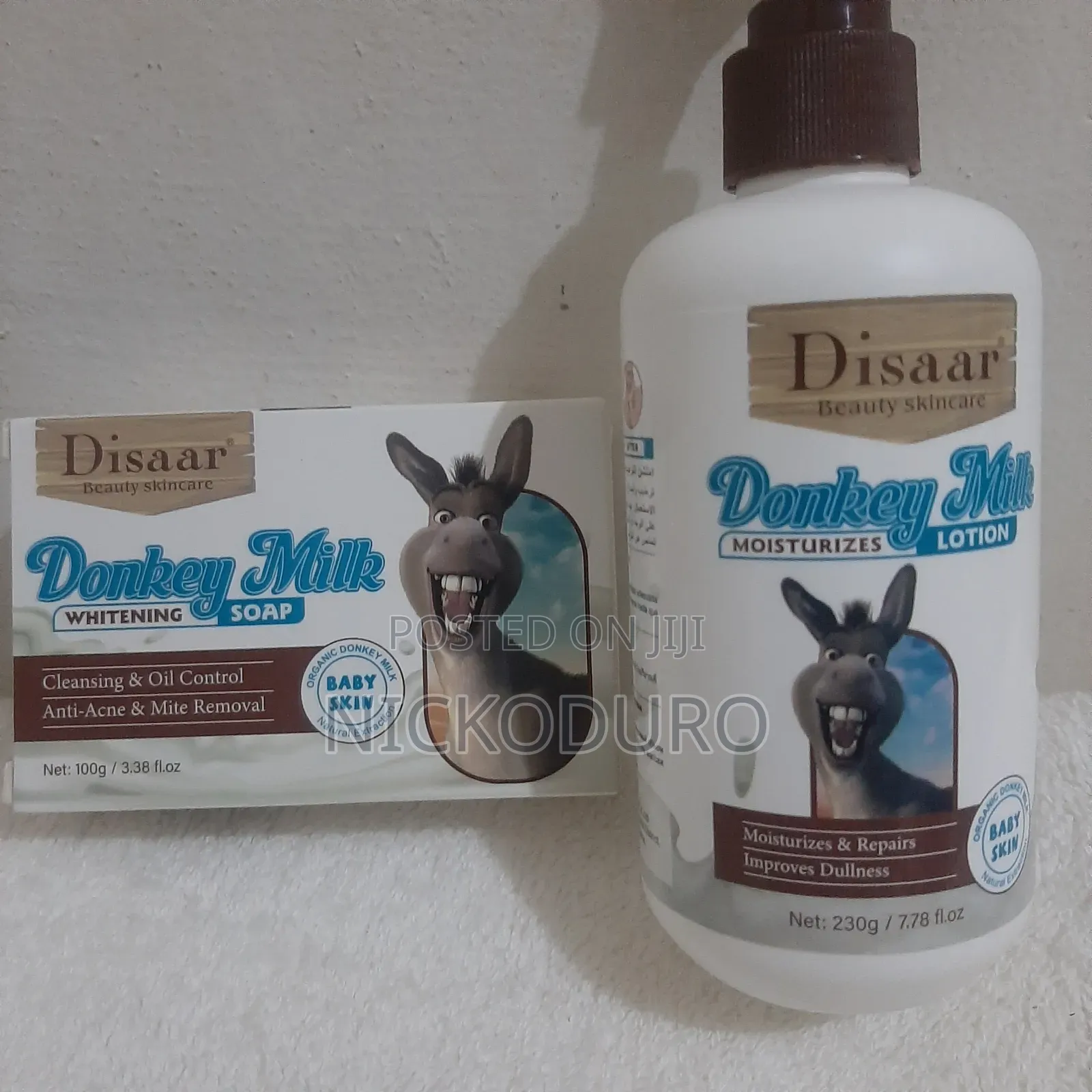 Donkey Milk Soap +Lotion 5pcs Set
