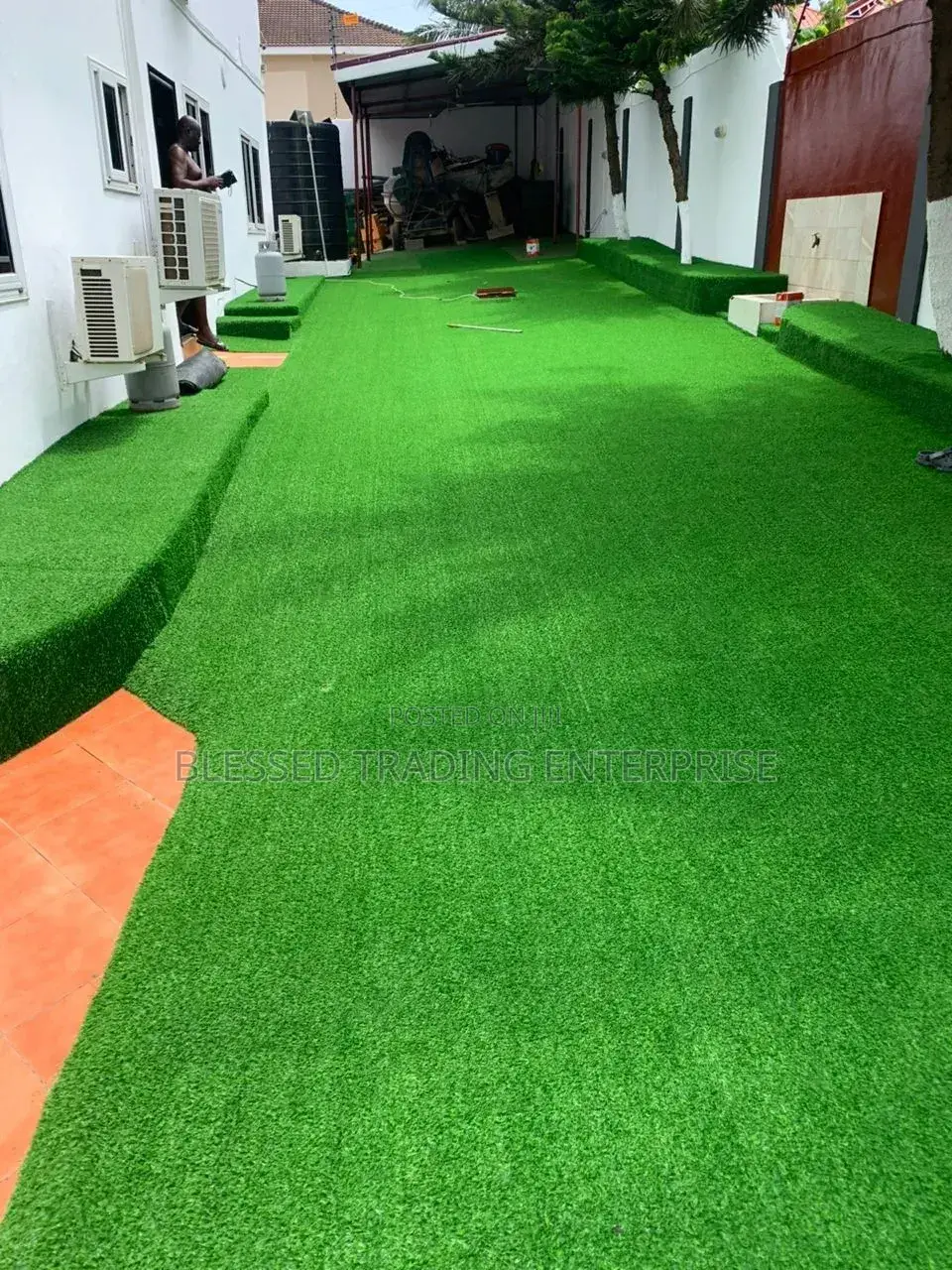 Green Grass Carpet
