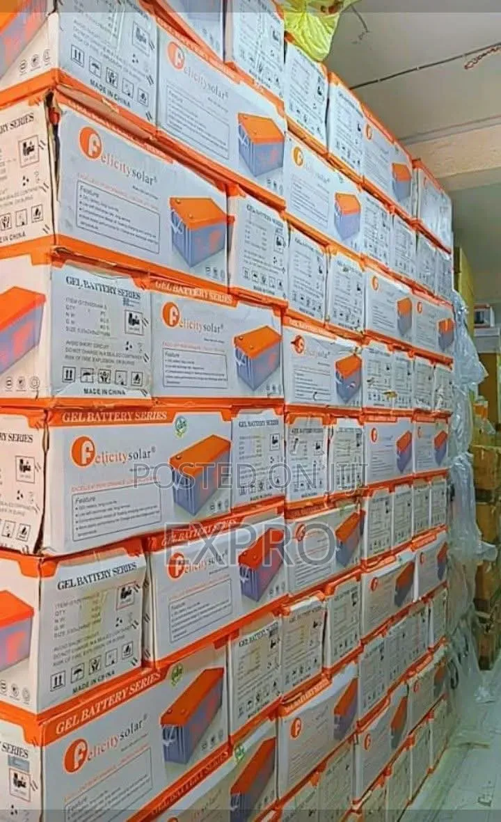 Felicity Gel Solar Battery 100ah 12v