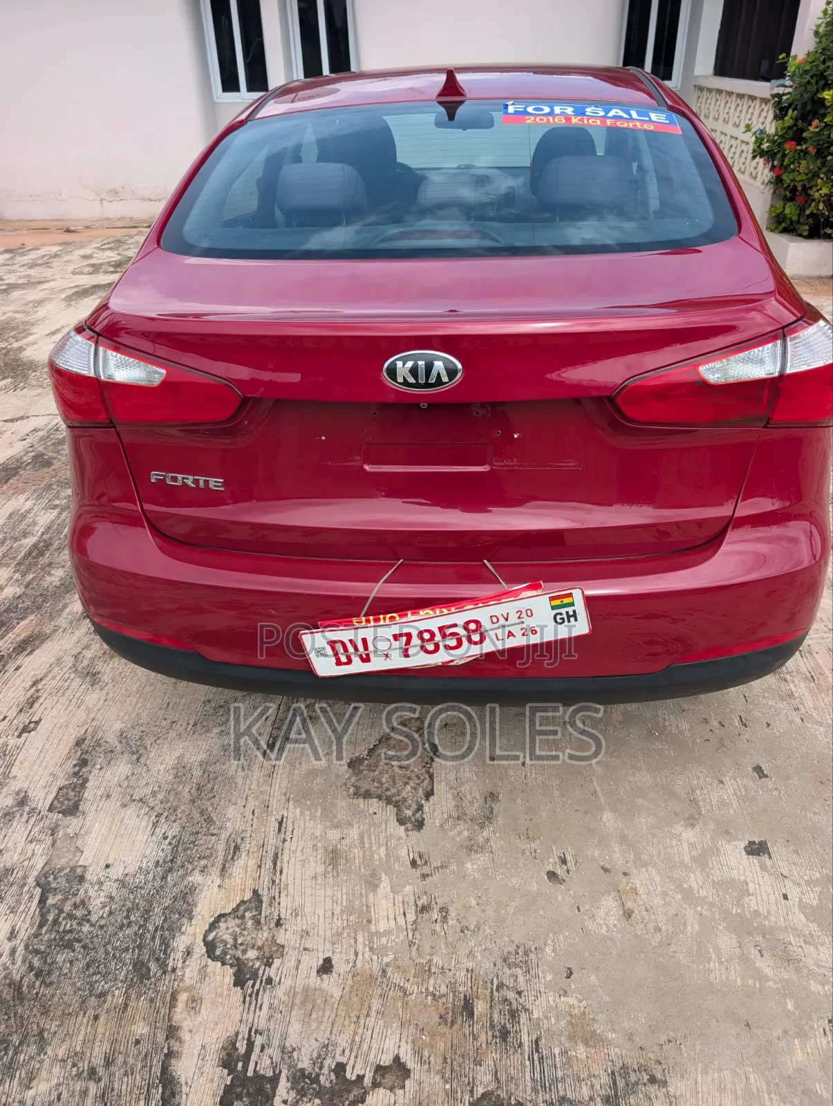 Kia Forte 2016 Red