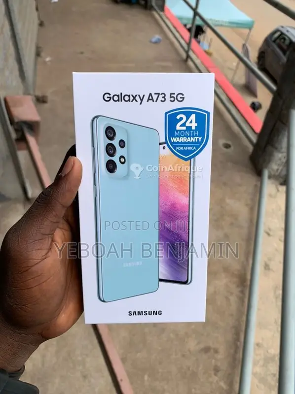 New Samsung Galaxy A73 5G 256 GB Blue