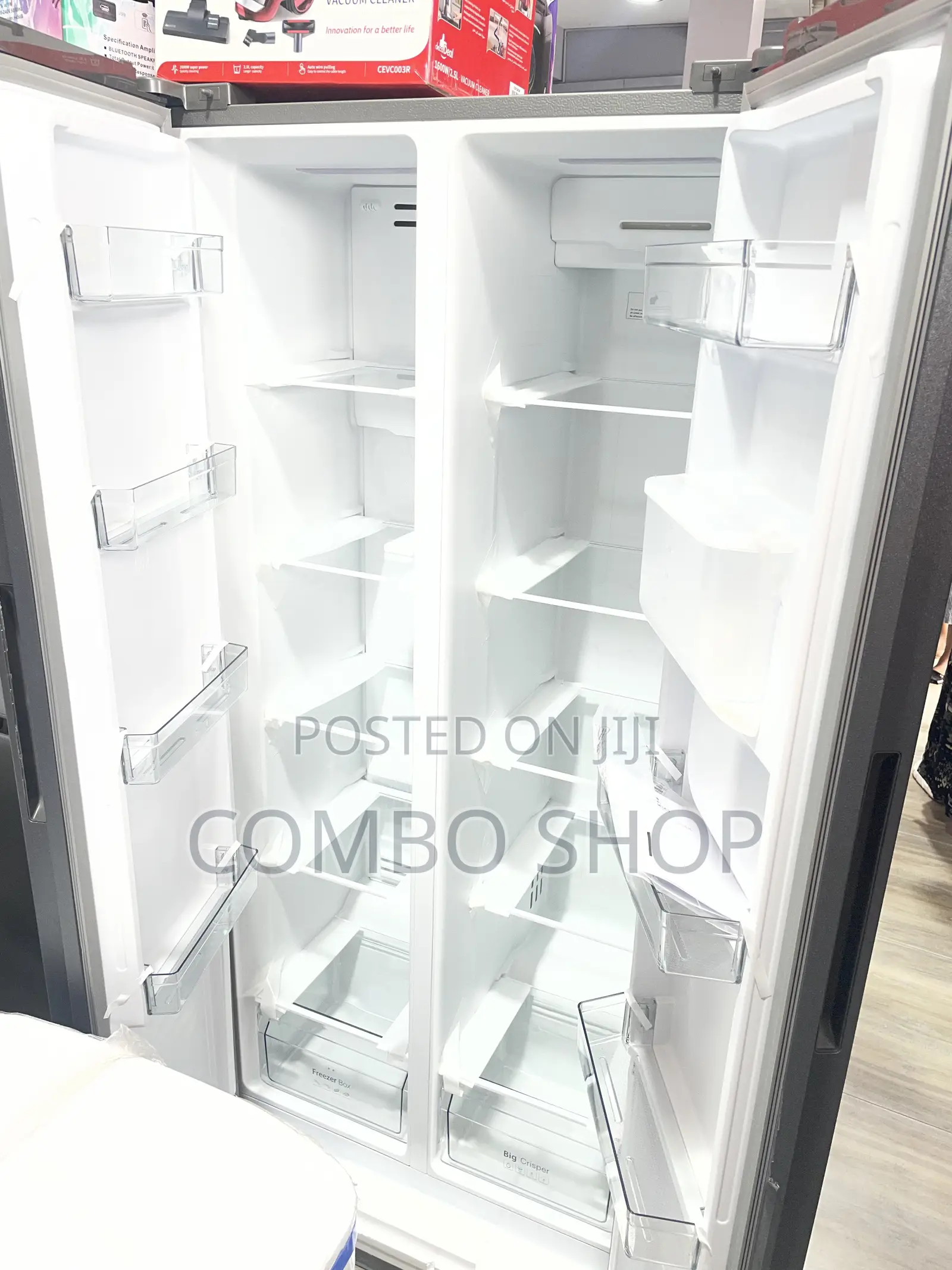 Nasco 425l Side by Side Fridge