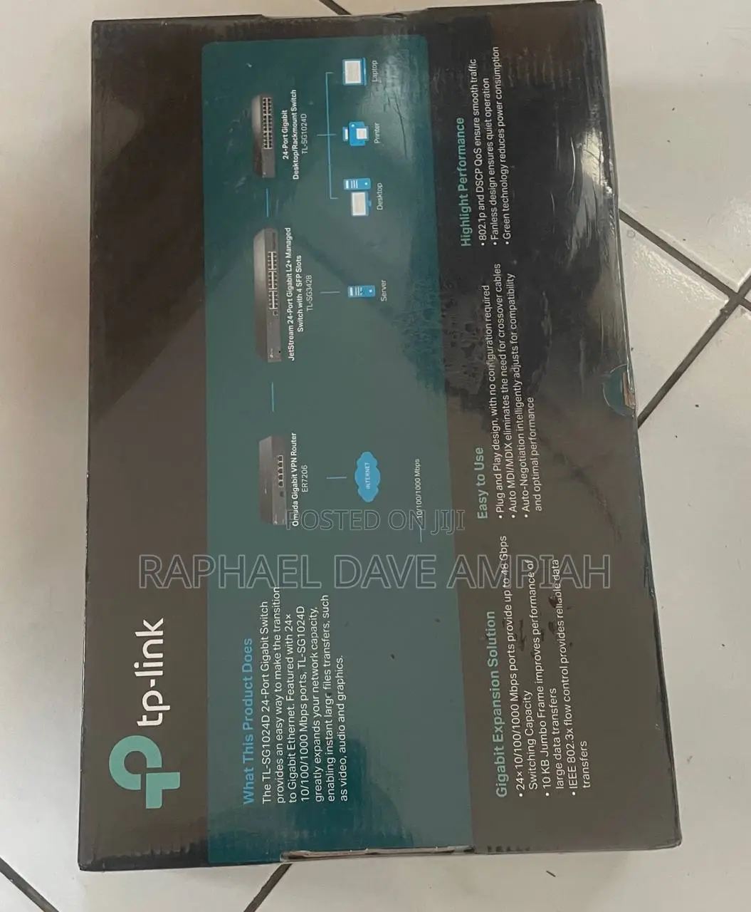 24-Port Gigabit Tp-Link Switch