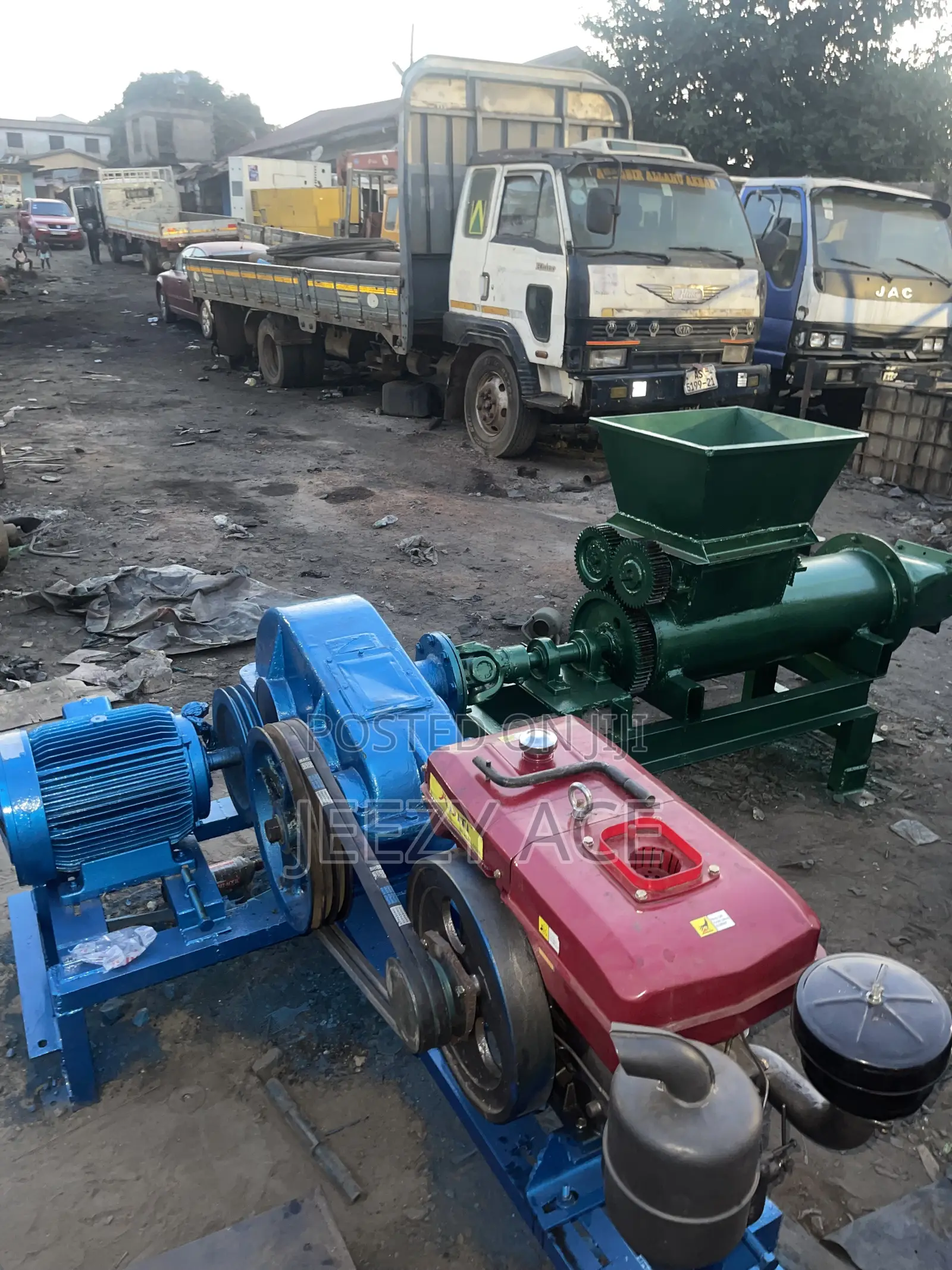 Clay Bricks Manufacturing Machine