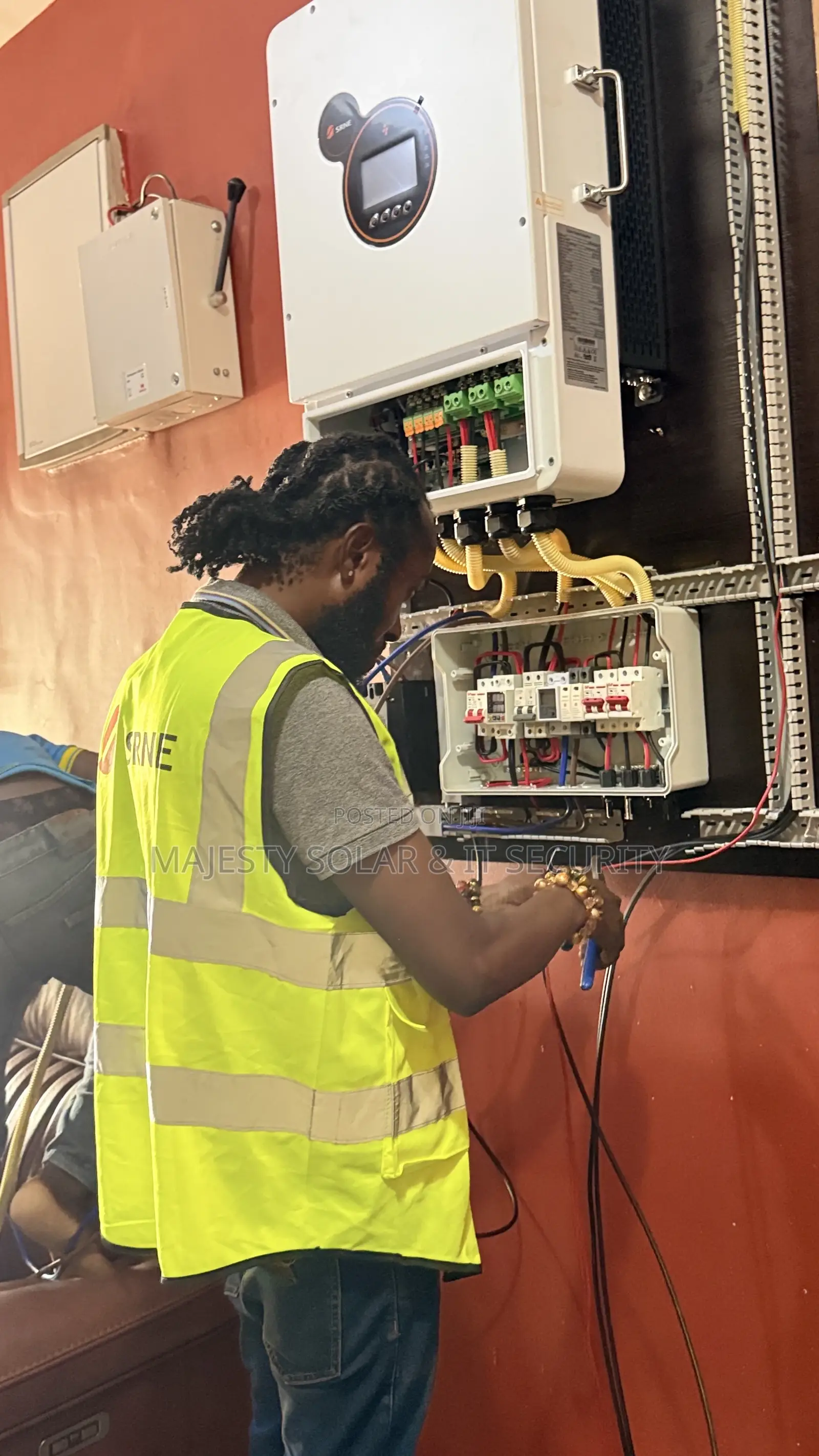 Training on Solar and CCTV Survsllence, Networking Etc