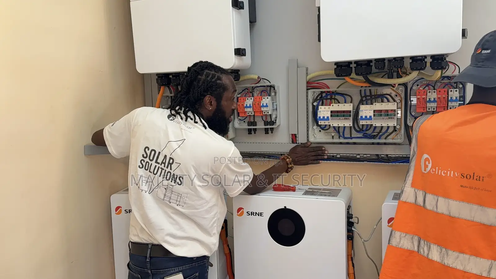 Training on Solar and CCTV Survsllence, Networking Etc