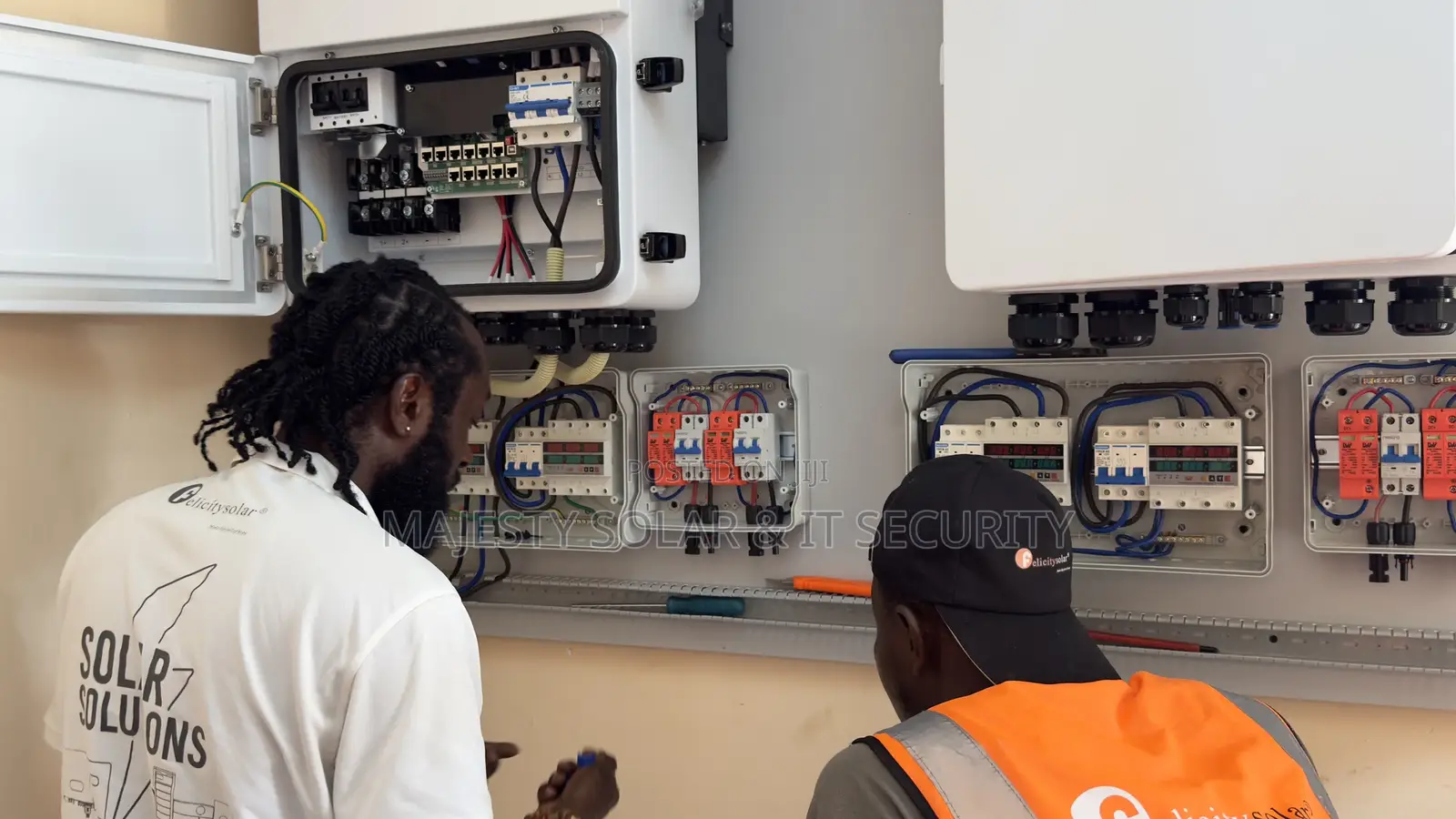 Training on Solar and CCTV Survsllence, Networking Etc