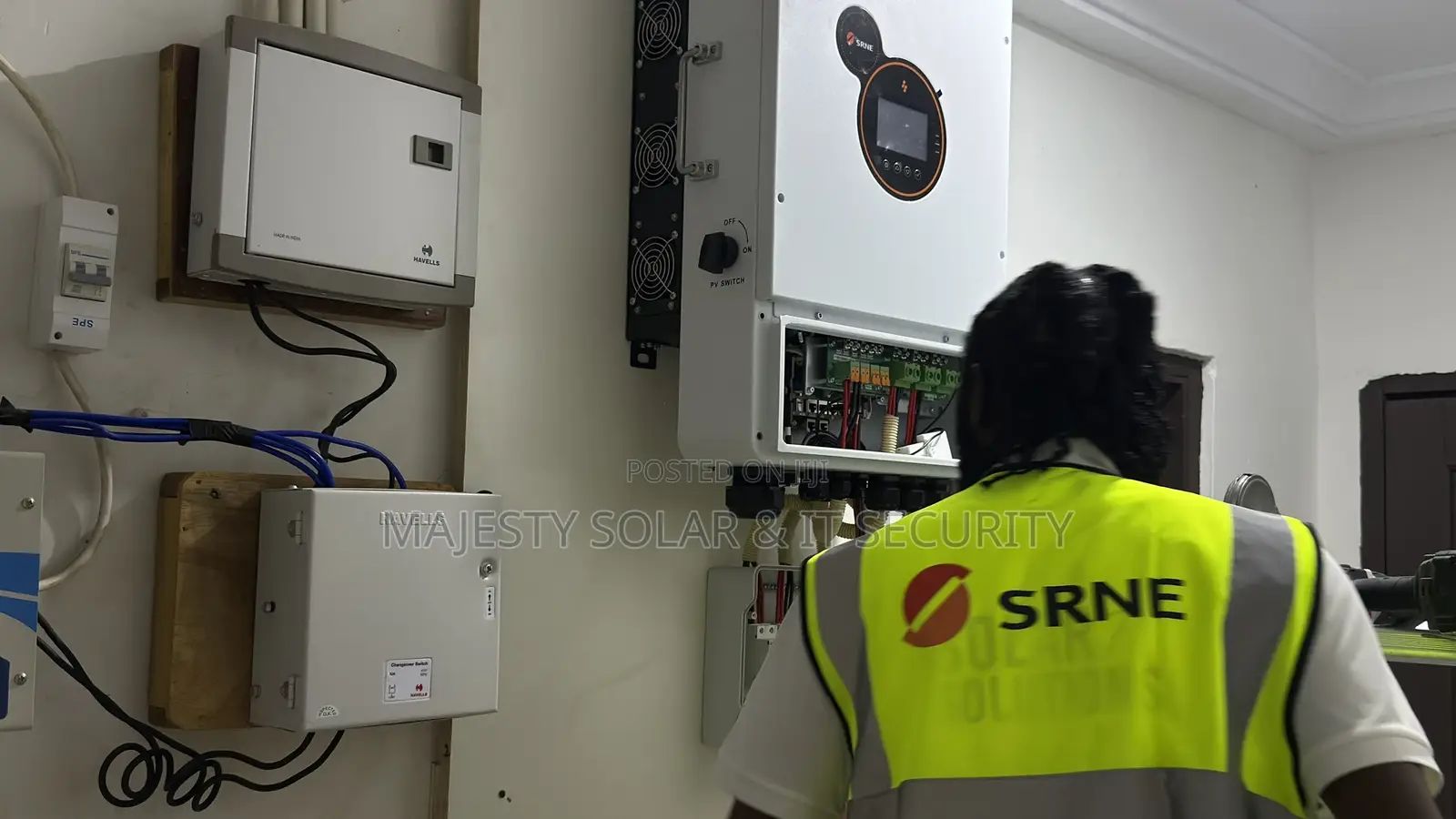 Training on Solar and CCTV Survsllence, Networking Etc