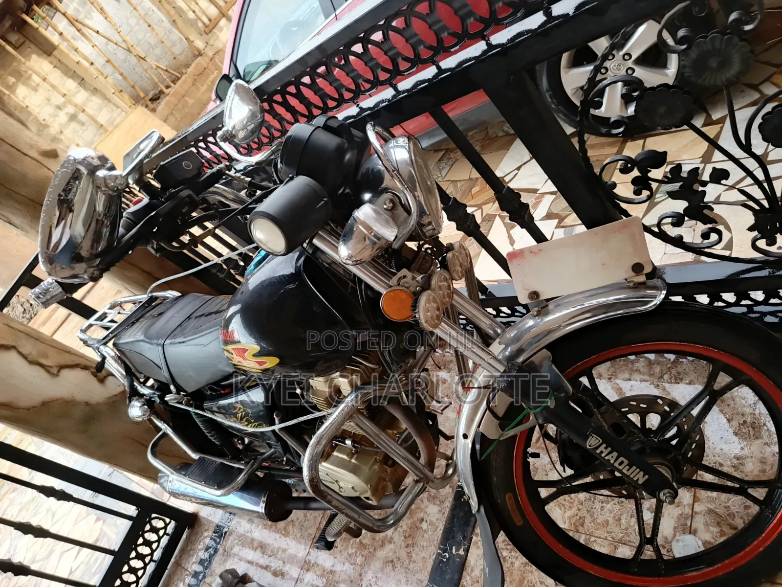 Haojue HJ125-8K 2025 Black