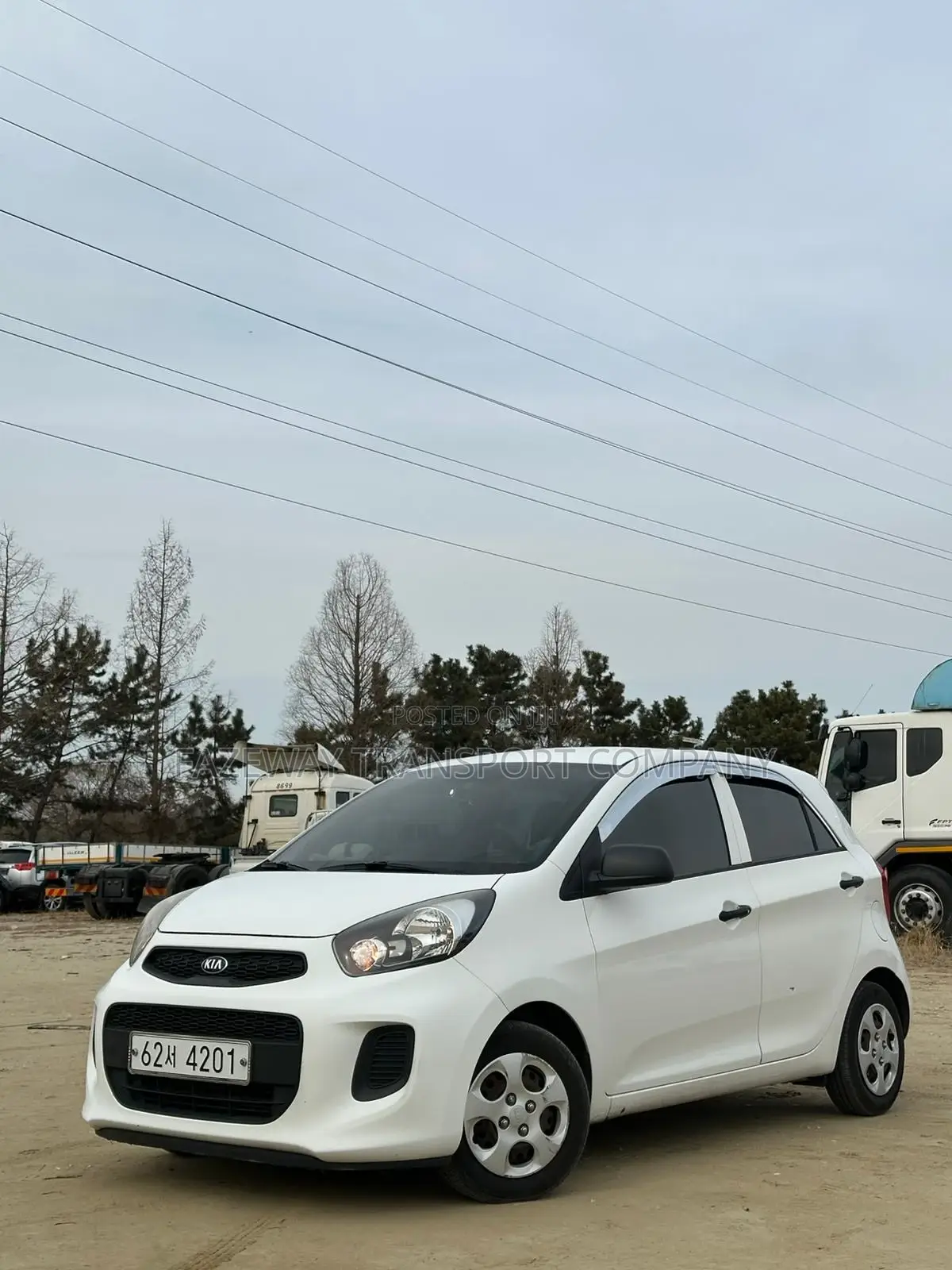 Kia Morning 2016 White