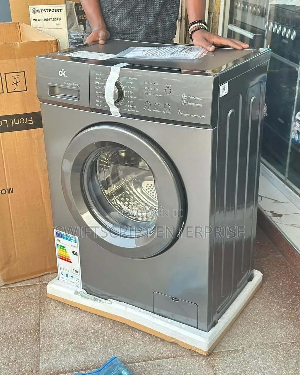 Haier 1okg Front Load Washing Machine