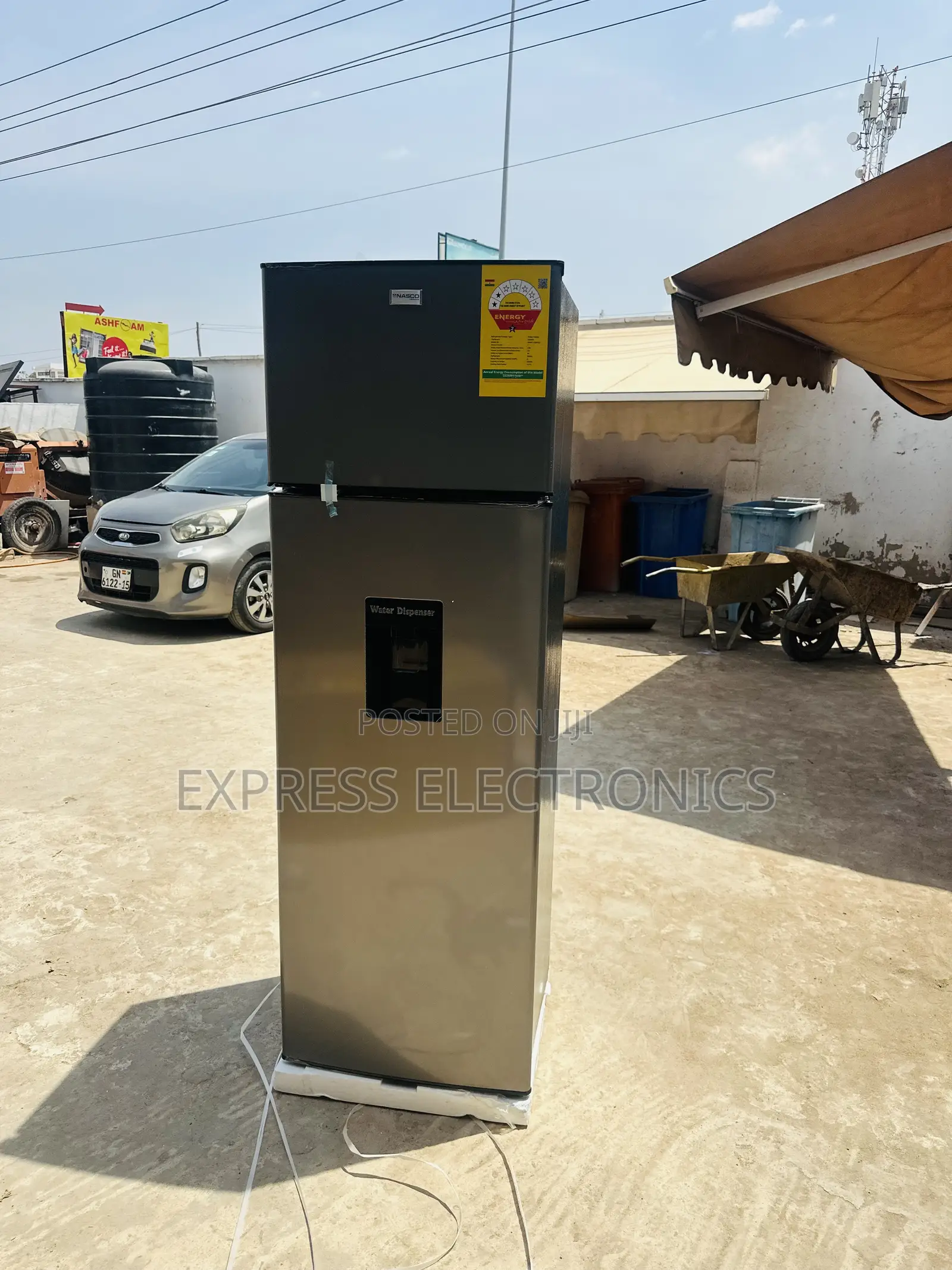 Quick Chill Double Door Fridge Nasco Nas-320fld