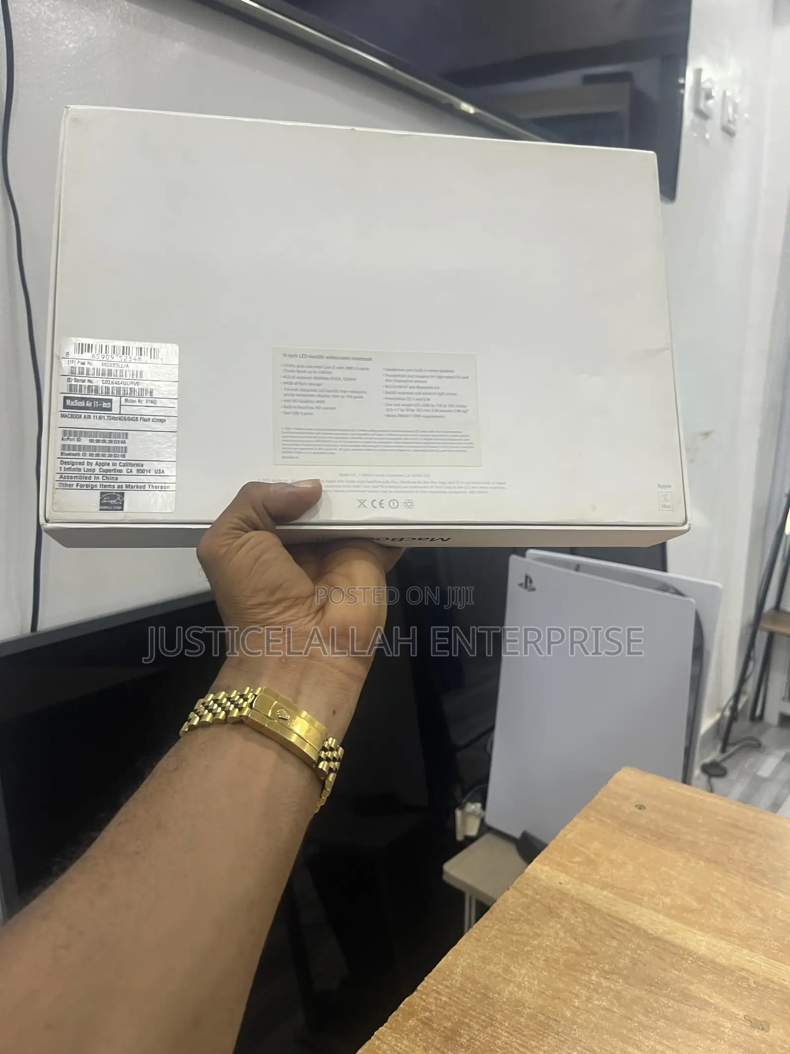 Laptop Apple MacBook Air 4GB Intel Core i5 SSD 72GB