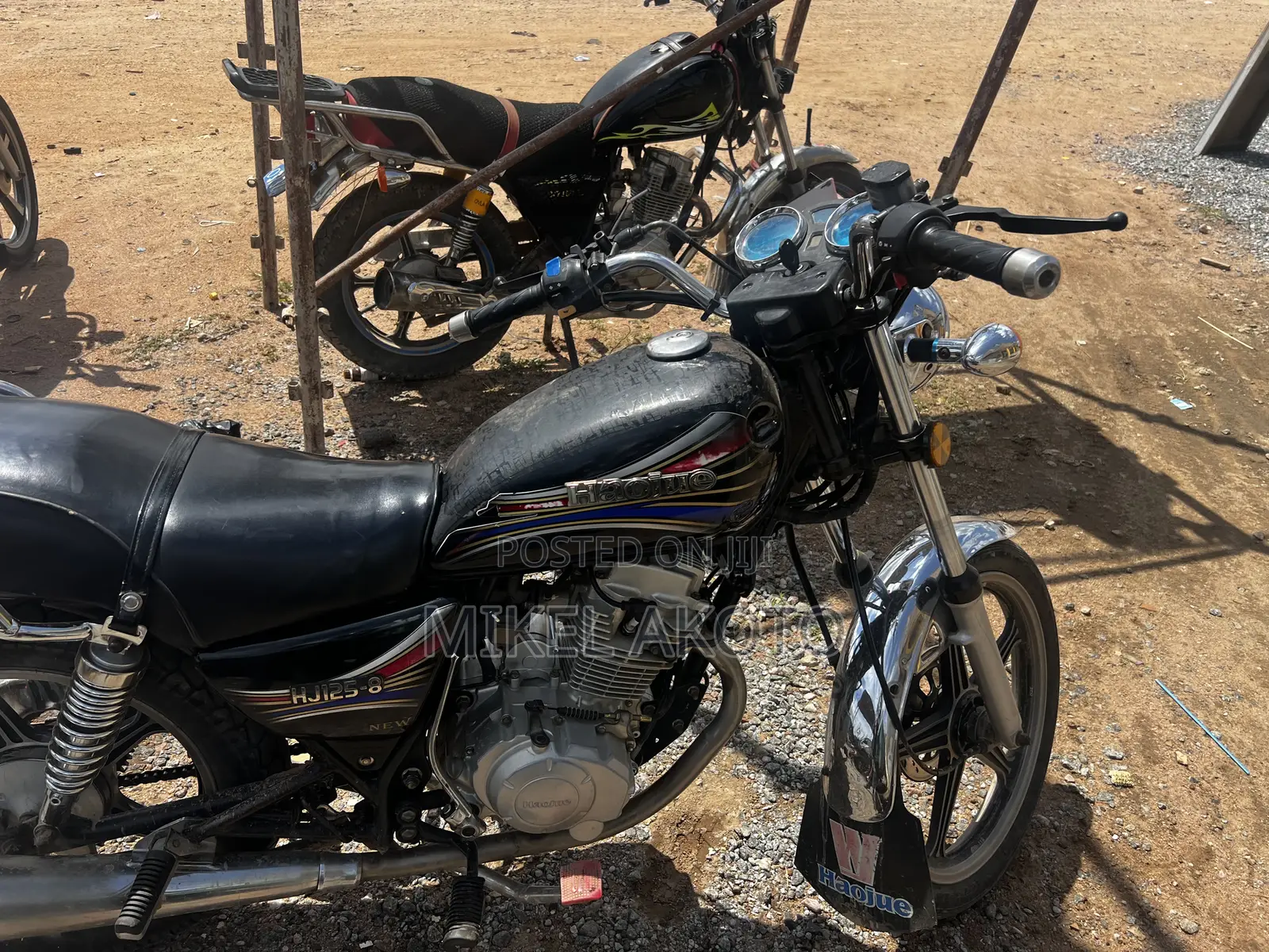 Haojue HJ125-8K 2022 Black