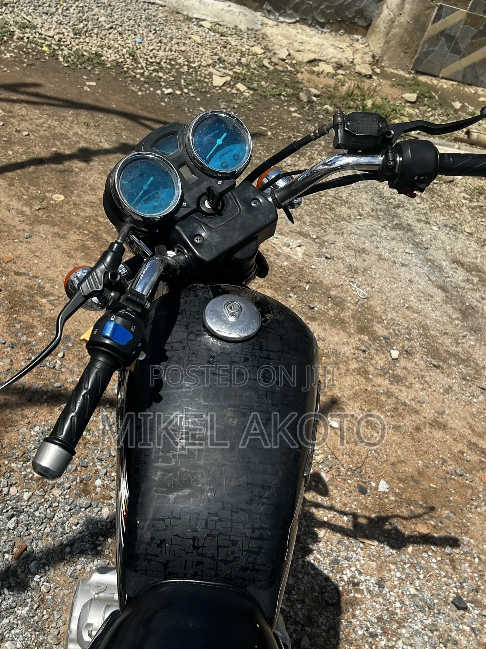 Haojue HJ125-8K 2022 Black