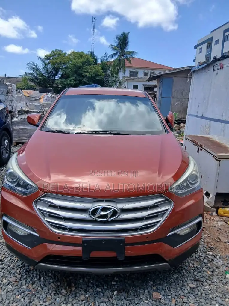 Hyundai Santa Fe SE AWD 2017 Orange