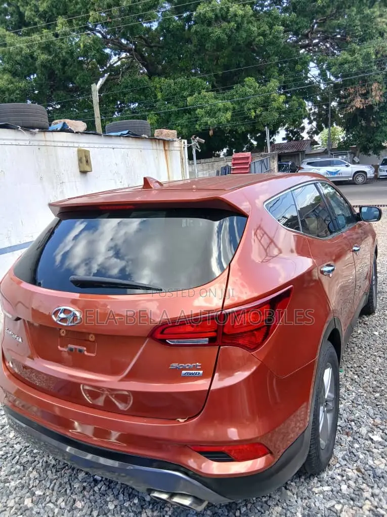 Hyundai Santa Fe SE AWD 2017 Orange