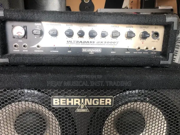 Behringer Ultrabass Bx3000t 300w Bass Amp Head and Combo| Kumasi