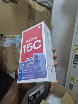New Xiaomi Redmi 15C 4G 256 GB Black