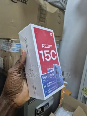 New Xiaomi Redmi 15C 4G 256 GB Black