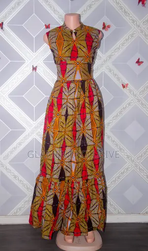 Ankara Maxi Dress