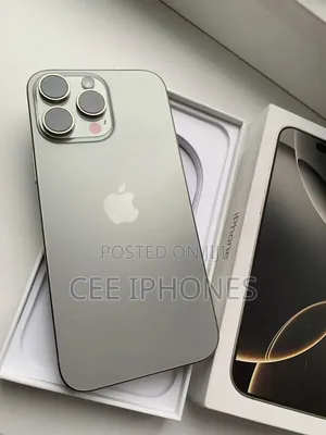 New Apple iPhone 16 Pro Max 256 GB Silver
