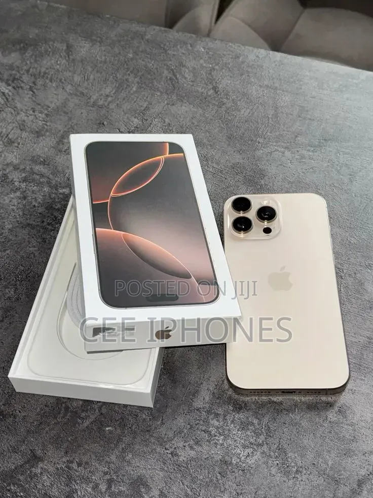 New Apple iPhone 16 Pro Max 256 GB Silver