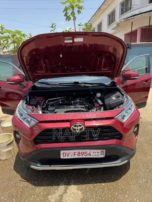 Toyota RAV4 XLE AWD 2019 Red