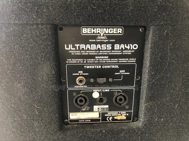 Behringer Ultrabass Bx3000t 300w Bass Amp Head and Combo| Kumasi