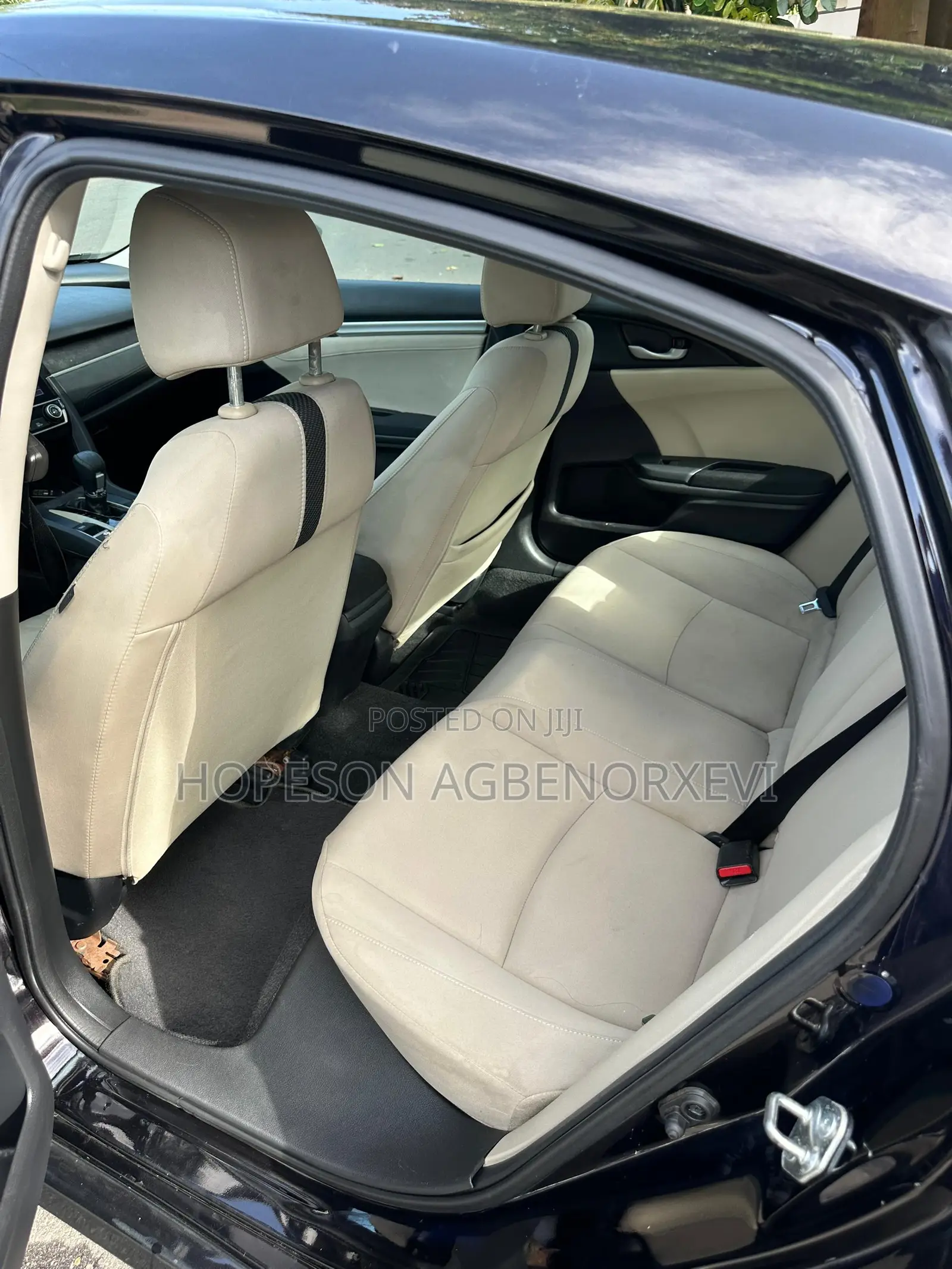 Honda Civic EX Sedan 2018 Black