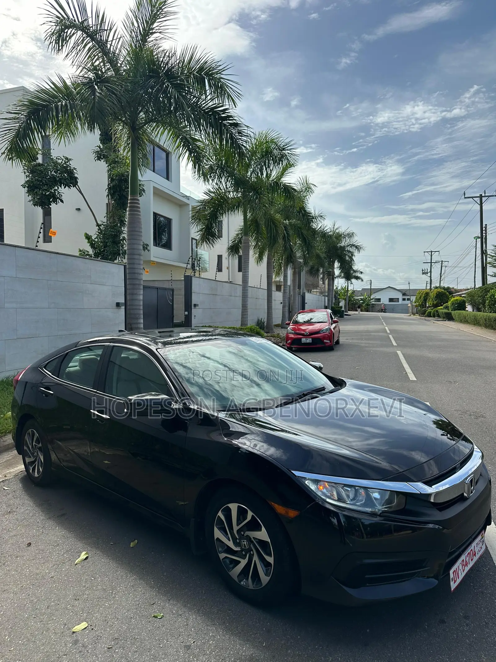 Honda Civic EX Sedan 2018 Black