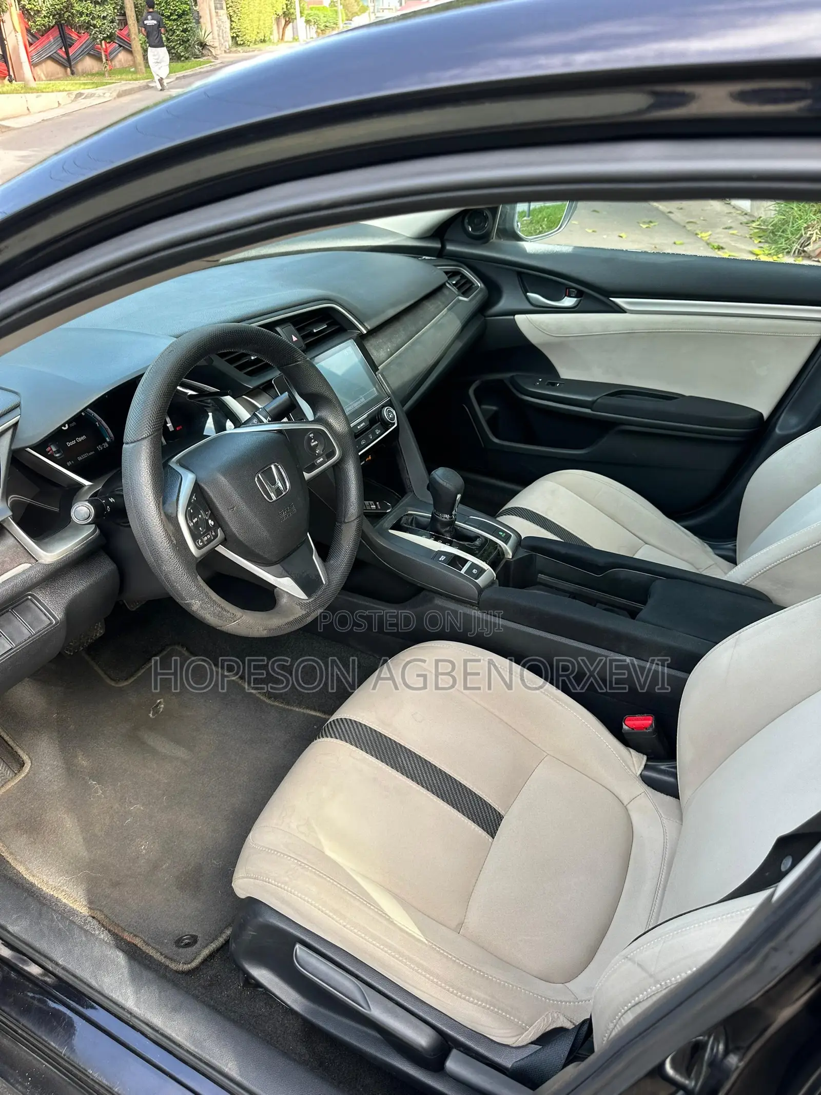 Honda Civic EX Sedan 2018 Black