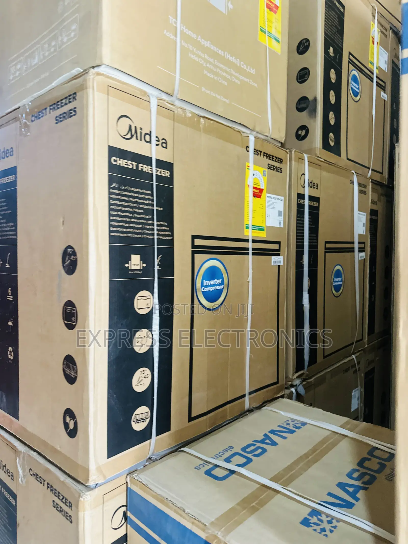 Place Your Order for 198l Chest Freezer Single Door Midea