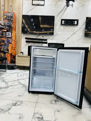 Quick Chill Single Door Nasco Black Mini Fridge Table Top