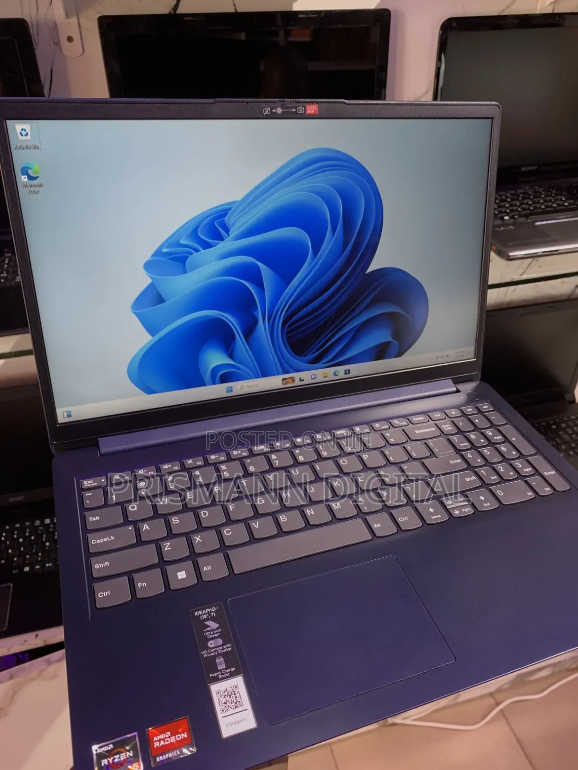 New Laptop Lenovo IdeaPad 1 8GB AMD Ryzen 5 SSD 256GB