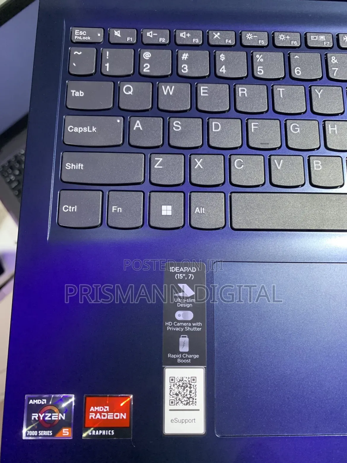 New Laptop Lenovo IdeaPad 1 8GB AMD Ryzen 5 SSD 256GB