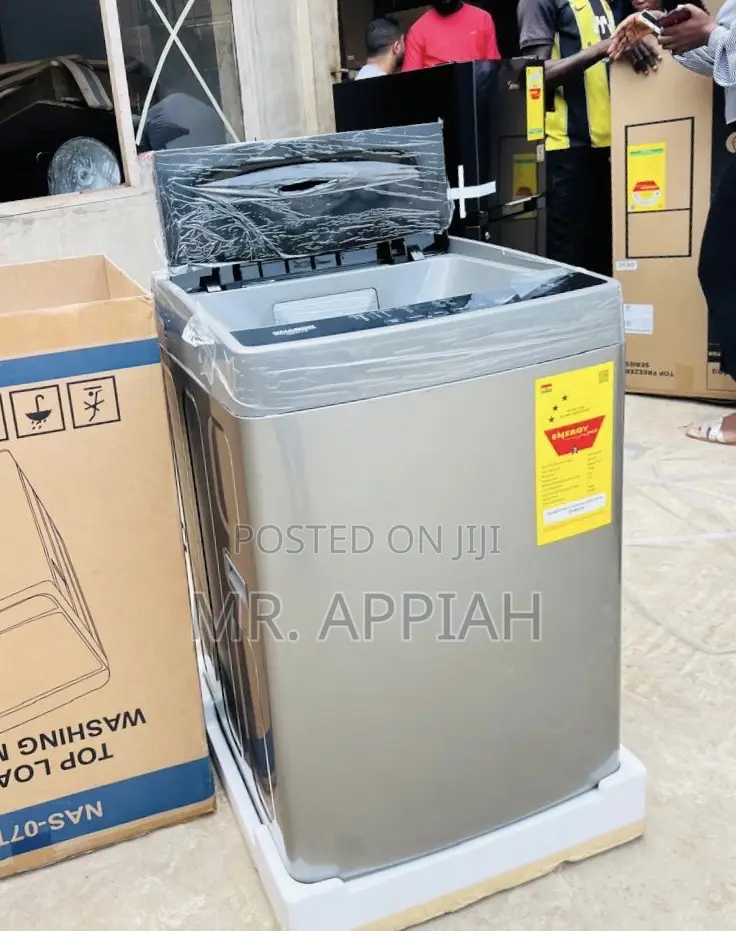 Get Unique Nasco 7kg Full Automatic Washing Machine(Gray).