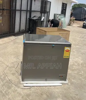Super Unique Haier Single Door Electric Freezer(Gray)244l