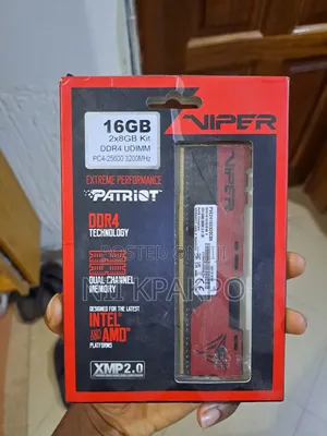 Patriot Viper Elite Ii Ddr4 Ram 16gb (2x8gb) 3200mhz Cl18 1.35v Udimm