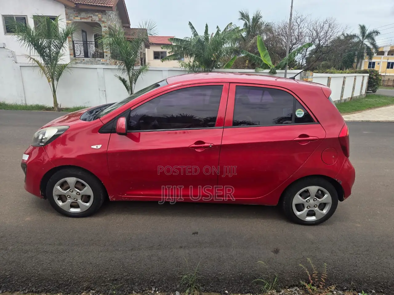 Kia Morning 2013 Red