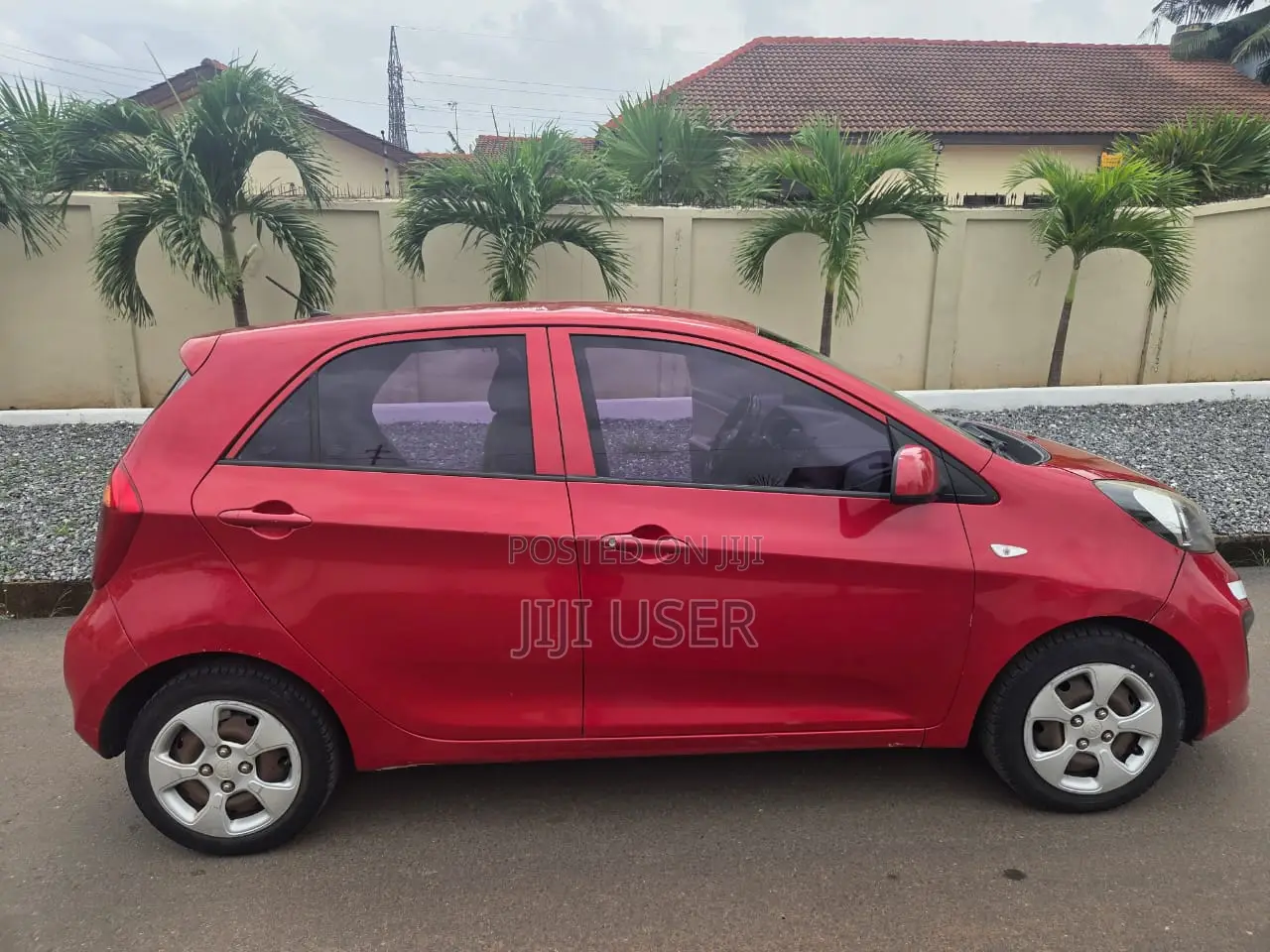 Kia Morning 2013 Red