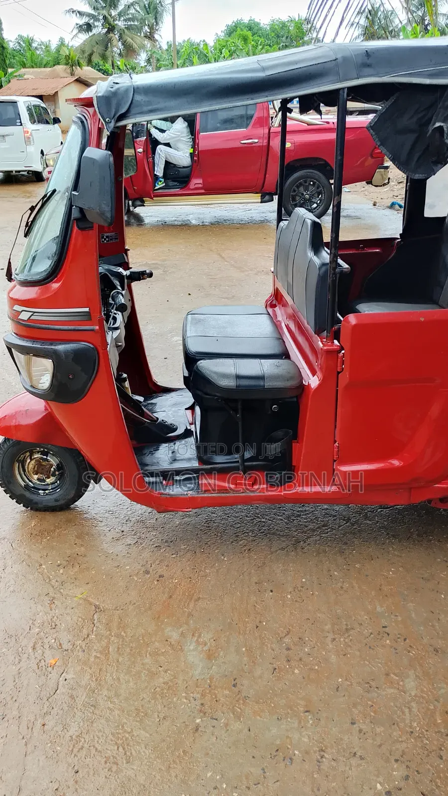 TVS King Deluxe Plus iTouch Start 2023 Red
