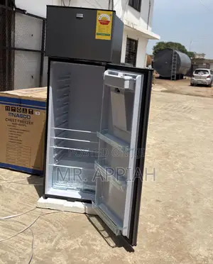 Finest Nasco 280l Top Mount Freezer Fridge(Nasf2-320fld)Gray 