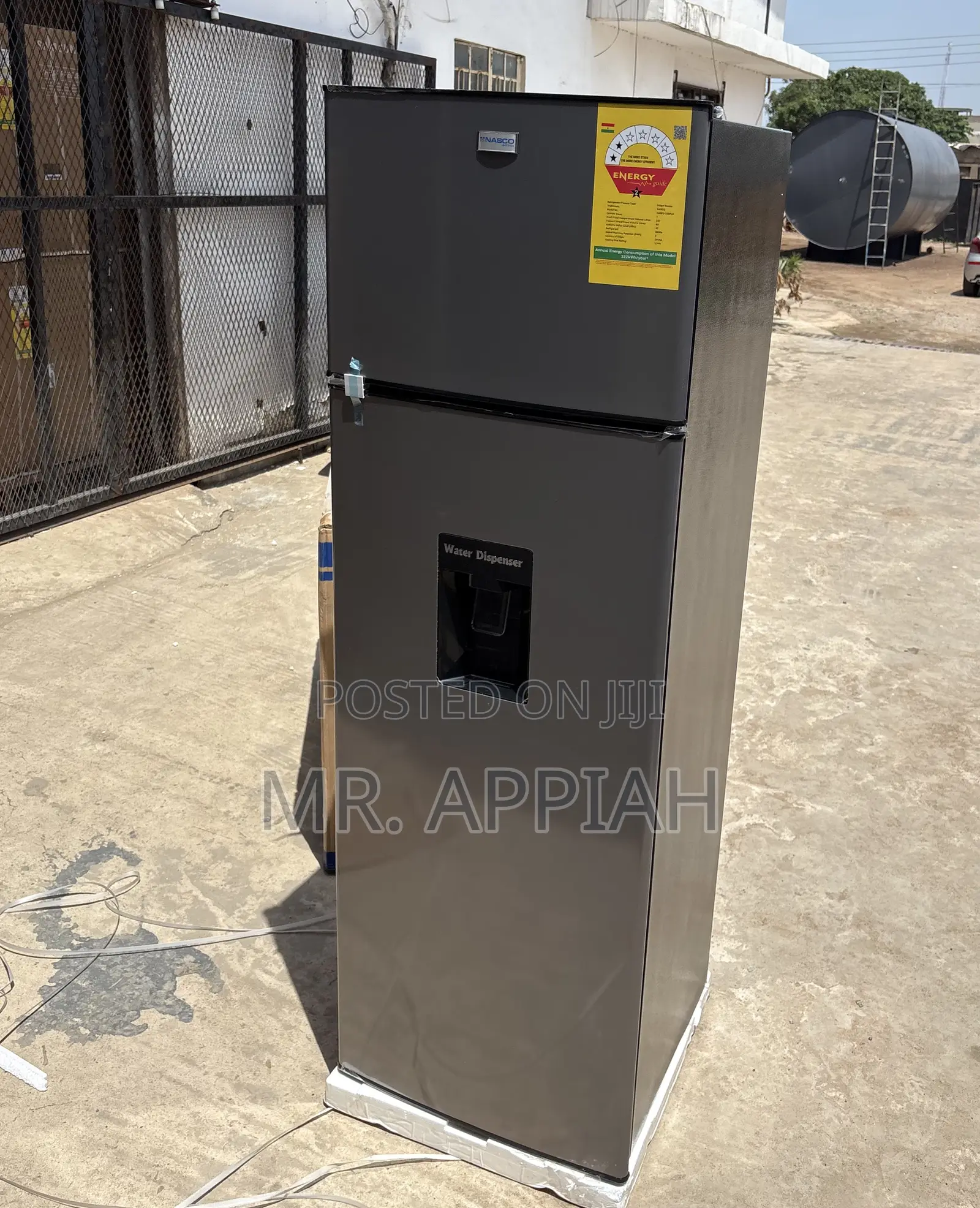 Choose Premium Nasco 280l Top Mount Freezer Fridge(Nasf2-320fld)Gray.