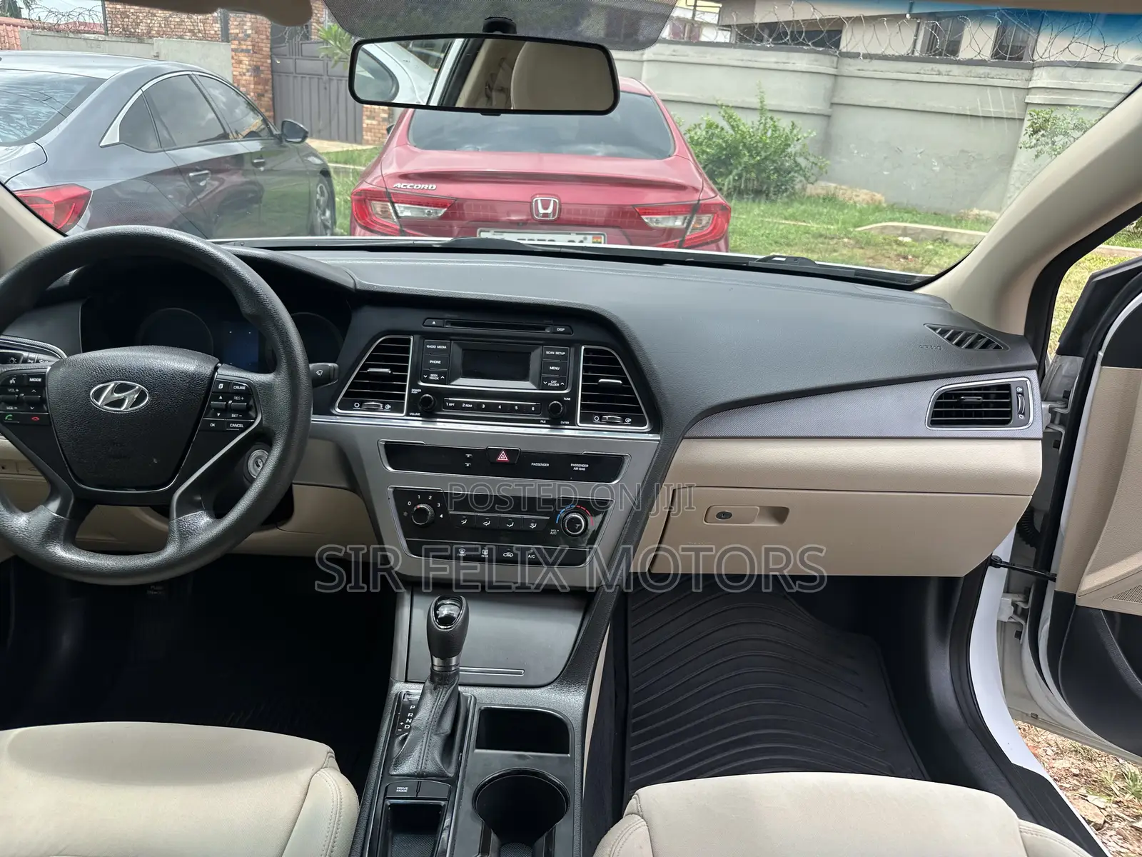 Hyundai Sonata Base Sedan FWD (2.4L 4cyl 6A) 2016 White