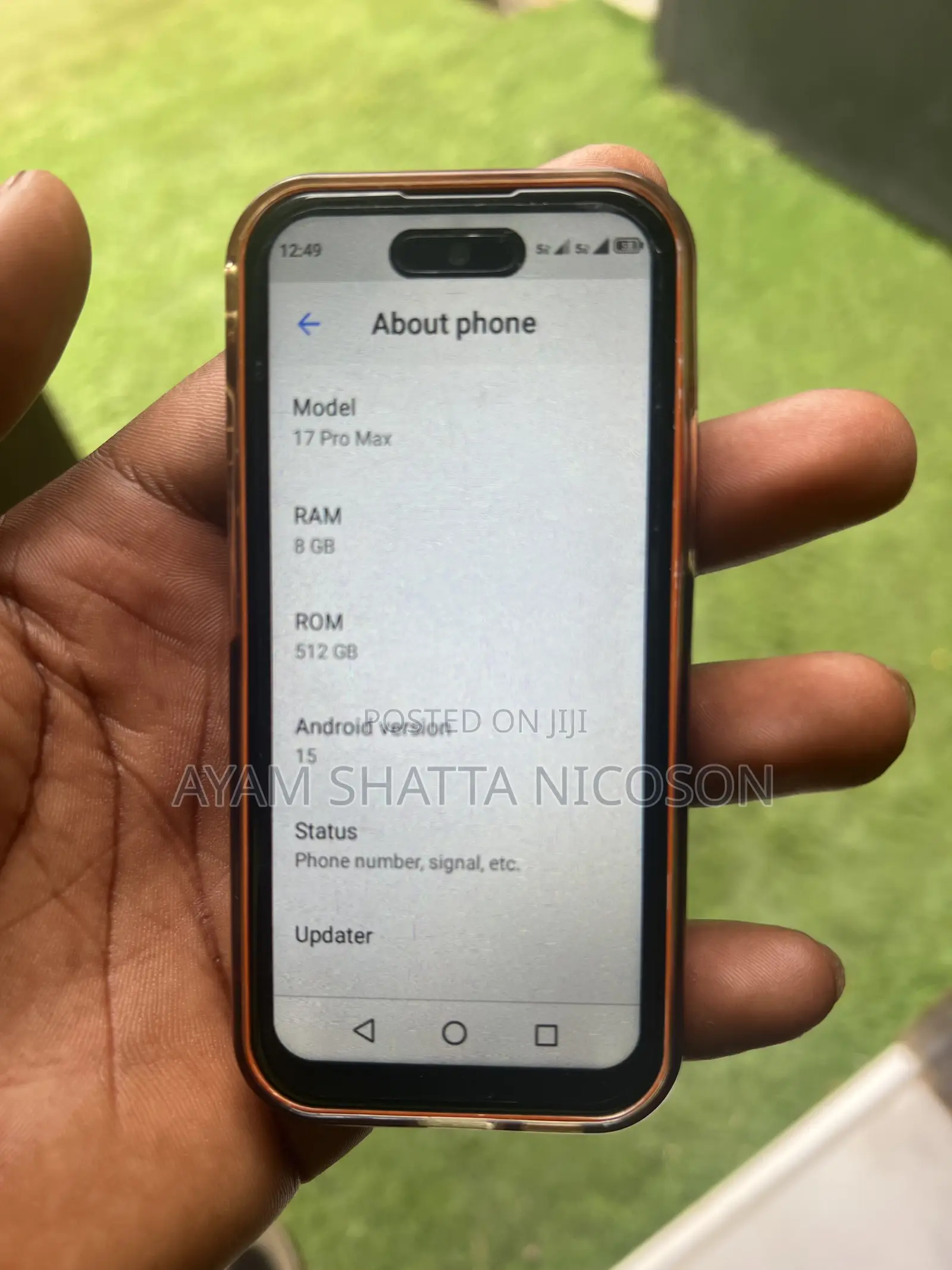 Mobile Phone 512 GB Orange