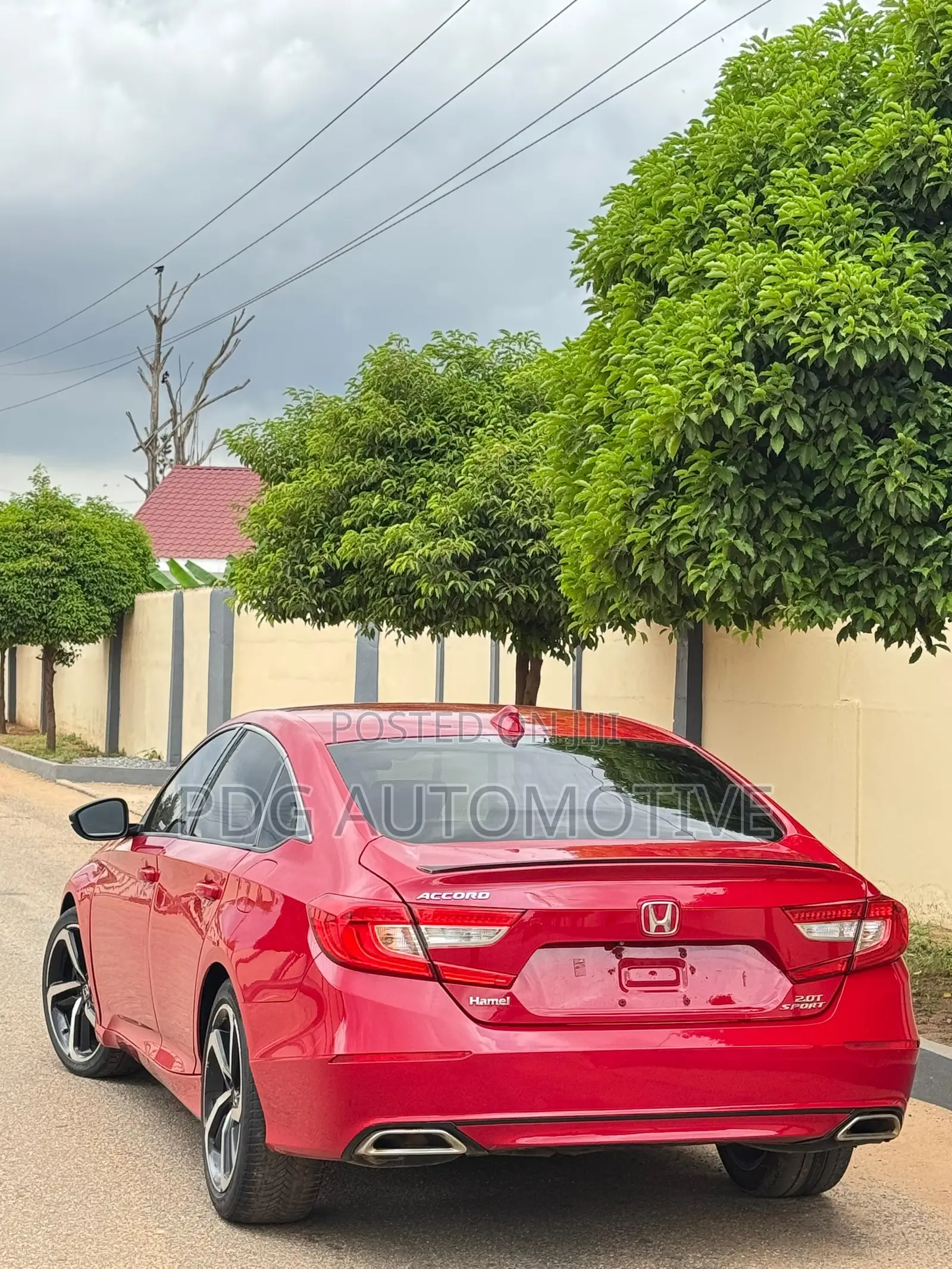 Honda Accord 2020 Red